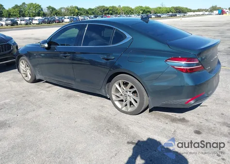 2022 Genesis G70 2.0T Rwd из США, поврежденный, VIN KMTG34TA6NU097675